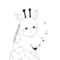 Digitale posterset kinderkamer